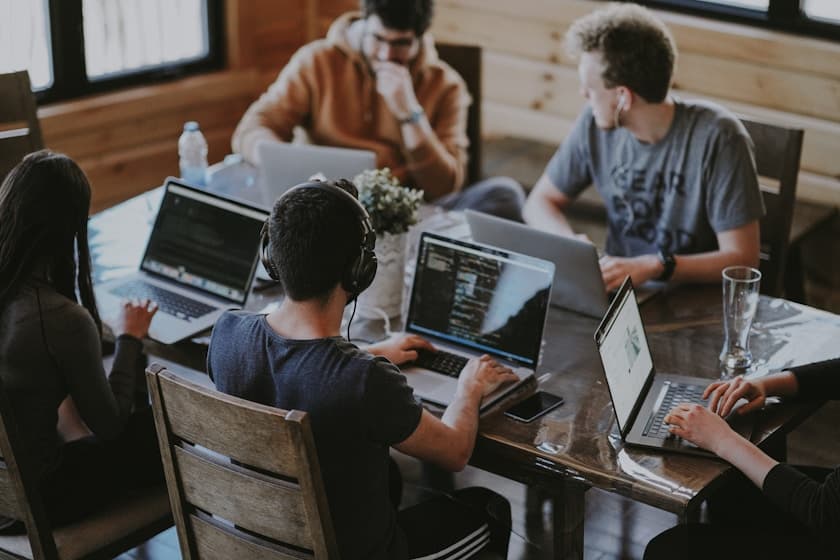 Veditr team collaborating on digital products